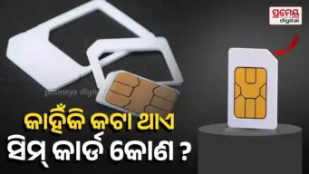 SIM card cut : ସିମକାର୍ଡର ଗୋଟିଏ କୋଣ କାହିଁକି କଟା ? ଆପଣ ବି ଜାଣି ନଥିବେ...
