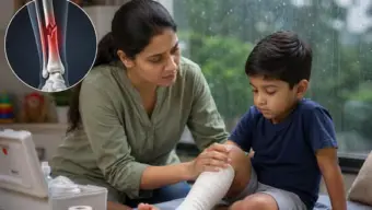 Health News: पावसाळ्यात वाढते मुलांमधील हाडांच्या फ्रॅक्चरचे प्रमाण; पालकांनी काय काळजी घ्यावी?