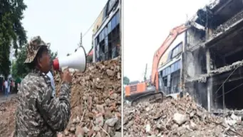 लखनऊ: 15 मौतों वाली बिल्डिंग पर चला बुलडोजर! 32 दिन बाद LDA का बड़ा एक्शन