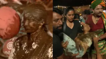 ಹಳ್ಳಿ ಪವರ್‌: ಟಾಸ್ಕ್ ವೇಳೆ ಮಡಿಕೆಯಿಂದ ಬಿ ಬಿ ಹಜಿರಾ ಮುಖಕ್ಕೆ ಹೊಡೆದ ಚೈತ್ರಾ