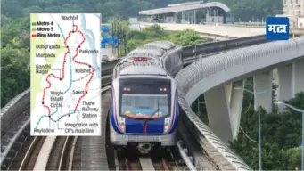 Thane Ring Metro: खारफुटी आणि खाडीवरून जाणार ठाणे रिंग मेट्रो, केंद्राकडून प्रकल्पाला मंजुरी; ५,३८० झाडांना फटका