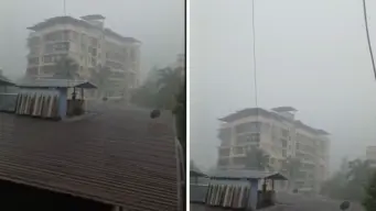 Heavy Rains Lash Karjat Along With Powerful Thunderstorms Amid IMD's Orange Alert - VIDEO