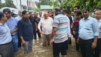 અમદાવાદના બોપલ- શેલામાં પૂર જેવી સ્થિતિ: CM ભૂપેન્દ્ર પટેલ સ્થળ પર પહોંચ્યાં