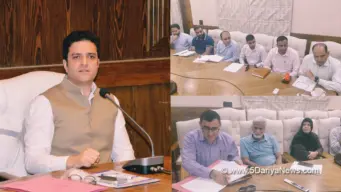 DC Athar Aamir Khan chairs a meeting regarding essential utilities, services related to Air Force Station