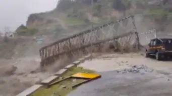 Niti Valley Bridge : బాబోయ్ వరద విలయం.. క్షణాల్లో కొట్టుకుపోయిన బ్రిడ్జి.. వైరల్‌గా వీడియో