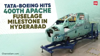 Tata-Boeing Rolls Out 400th Apache Fuselage, Strengthening India's Defence Manufacturing