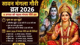 मंगला गौरी व्रत 2026: इस शुभ मुहूर्त में करें पूजा, मिलेगा अखंड सौभाग्य का आशीर्वाद
