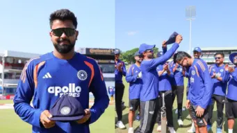 IND vs SL: அதிக வயதில் இந்திய அணிக்காக அறிமுகம்.. சிறப்பு பட்டியலில் இணைந்த சரன்ஷ் ஜெயின்!