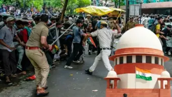 Delhi Police on CJP Protest:  संसद मोर्चा बेकायदेशीर; जंतरमंतर लाठीचार्जबाबत दिल्ली पोलिसांचे सर्वोच्च न्यायालयात प्रतिज्ञापत्र