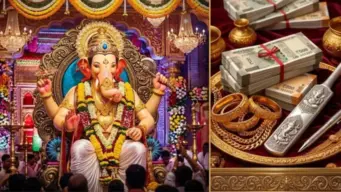 Lalbaugcha Raja: 12 किलो चांदी, रोकड अन् सोन्याचे दागिने... लालबागच्या राजाचरणी भरभरून धनवर्षाव, 3 दिवसात किती मिळाले दान?