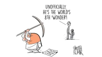 DH Toon | Unofficially, he's the world's 8th 'wonder'!