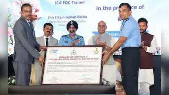 HAL Hands Over Indigenous Tejas Trainer and HTT-40 Aircraft to Indian Air Force