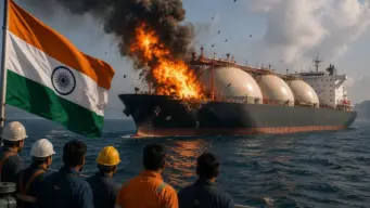 होर्मुज स्ट्रेट के पास LPG टैंकर पर हुआ मिसाइल हमला, जहाज में सवार थे 28 भारतीय, दूतावास ने दी बड़ी जानकारी