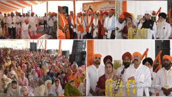 ਸ੍ਰੀ ਗੁਰੂ ਰਵਿਦਾਸ ਮਹਾਰਾਜ ਜੀ ਵਲੋਂ ਦਰਸਾਏ ਮਾਰਗ 'ਤੇ ਚੱਲਕੇ ਹੀ ਆਦਰਸ਼ ਸਮਾਜ ਦੀ ਸਿਰਜਣਾ ਕੀਤੀ ਜਾ ਸਕਦੀ : ਮੋਹਿੰਦਰ ਭਗਤ