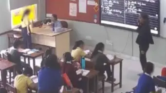 Jaipur School Suicide: CCTV Shows 9-Year-Old Amaira Seeking Help Repeatedly Before Fatal Jump, Family Questions Chargesheet