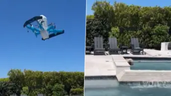 Amazon Prime Air Drone Delivery: প্রথম ড্রোন ডেলিভারিতেই বিপত্তি! গ্রাহকের পার্সেল সুইমিং পুলে ফেলল অ্যামাজনের 'প্রাইম এয়ার', ভিডিও ভাইরাল
