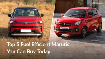 Top 5 Most Fuel-Efficient ICE Maruti Suzuki Cars You Can Buy Today