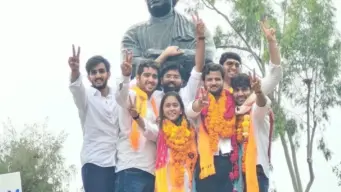 DU Students Union Election Results 2026 : ABVP के यश डबास DUSU के नए अध्यक्ष, निर्दलीय उम्मीदवार दीपांशु शौकीन उपाध्यक्ष