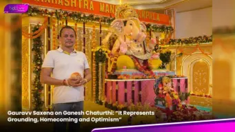 Gauravv Saxena on Ganesh Chaturthi: "It Represents Grounding, Homecoming and Optimism"