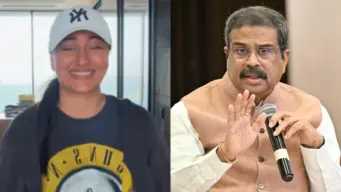 Sonakshi Sinha: మంత్రి ధర్మేంద్ర ప్రధాన్ రాజీనామా.. సంతోషంతో గంతులేసిన హీరోయిన్ సోనాక్షి సిన్హా.. జెన్-జీకి క్షమాపణలు!