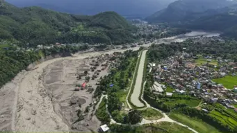 Newly-Formed Lake on China-Nepal Border Overflows; Nepal On High Alert