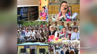 Sakeena Itoo inaugurates new AYUSH building at Khaloora, D.H. Pora