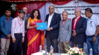 നേപ്പാളില്‍ ഇന്ത്യ പുനരുദ്ധരിച്ച ബുദ്ധവിഹാരത്തിന് യുനെസ്കോ പുരസ്കാരം