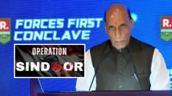 'Ghar Mein Ghus Ke Maarenge': Rajnath Singh's Stern Warning to Terrorists, Says Zero Tolerance is India's 'Line of Action'
