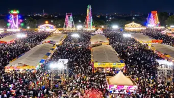 રાજકોટના લોકમેળામાં કીડિયારું ઉભરાયું  :   ચાર દિવસમાં 10 લાખથી વધુ લોકોએ મેળો મહાલ્યો
