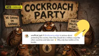 Pro-Cockroach Party Supporters Call For Military Coup In India On Social Media