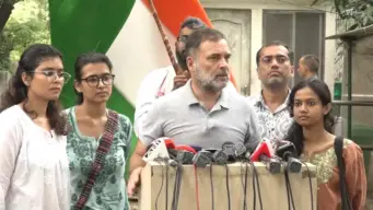 पेपर लीक पर राहुल गांधी का तीखा हमला: 'धर्मेंद्र प्रधान को पद से हटना ही होगा, नरेंद्र मोदी युवाओं से मांगें माफी'; पैलेट गन से घायल छात्र साहिल को किया पेश