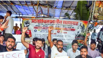 Jharkhand Student Protest: Protesters March To Assembly Over JPSC-JSSC Exam Scam; Say 'Ready For Lathi Charge'