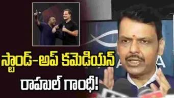 రాహుల్‌కు మిగిలిన ఏకైక ఉద్యోగం.. స్టాండ్-అప్ కామెడీయే: సీఎం ఫడ్నవీస్