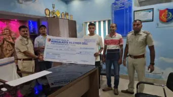 সাইবার প্রতারণার বিরুদ্ধে মঙ্গলকোট পুলিশের  সাফল্য