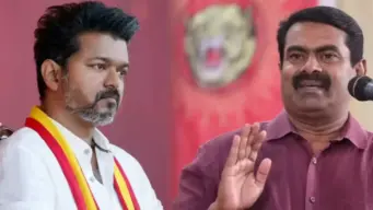 "நாங்கள் ஓட்டுக்குப் பேரம் பேசவில்லை; மானத்தை விற்கவில்லை!" - ஆளும் தவெக அரசை அக்குவேறு ஆணிவேறாகப் பிய்த்துத் தள்ளிய சீமான்!
