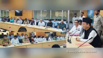 Abdul Rahim Rather reviews preparations for JKLA Autumn session