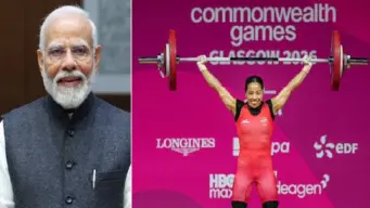 PM Modi: ಮೀರಾಬಾಯಿ ಚಾನು ಸಾಧನೆ ಭಾರತೀಯ ವೇಟ್‌ಲಿಫ್ಟಿಂಗ್‌ಗೆ ಹೆಮ್ಮೆಯ ಕ್ಷಣ: ಪ್ರಧಾನಿ ನರೇಂದ್ರ ಮೋದಿ ಶ್ಲಾಘನೆ!