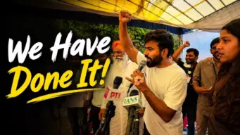 झुकती है दुनिया, झुकानेवाला चाहिए! धर्मेंद्र प्रधान यांच्या राजीनाम्यानंतर जंतर-मंतरवर जल्लोष