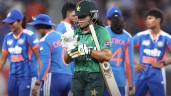 Pakistan collapse for 55 against India, register lowest-ever T20I total during Women's Asia Cup