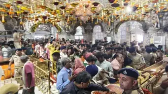 અંબાજી ભાદરવી પૂનમના મહામેળાના ત્રીજા દિવસે 7.21 લાખ ભક્તો ઉમટ્યા