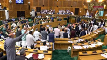 BJP Slogans Disrupt Question Hour in J&K Assembly as Autumn Session Begins