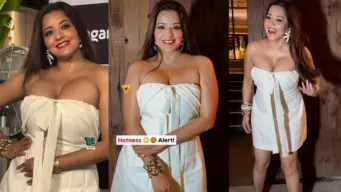 Monalisa Hot Video: উফ মোনা ডার্লিং!' আগুনের শিখার মতো লাল রূপ মোনালিসার, ঝুমা বৌদির হট লুকে উত্তপ্ত নেটপাড়া