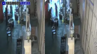 തിളച്ച സാമ്പാര്‍ മാറ്റിവെക്കുന്നതിനിടെ കാല്‍വഴുതി ചെമ്പിലേക്ക് വീണ് 46-കാരി മരിച്ചു; സിസിടിവി ദൃശ്യങ്ങള്‍ പുറത്ത്