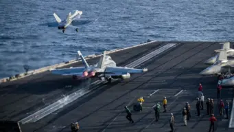USS Abraham Lincoln moves away from Gulf of Oman to Arabian Sea farther from Iran's missile range