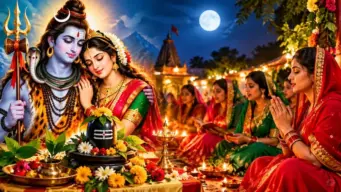 हरतालिका तीज पर आज रात भर क्यों किया जाता है जागरण? जानिए इसके पीछे की पौराणिक कथा, धार्मिक महत्व और शिव-पार्वती की अटूट भक्ति का संदेश