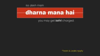 Youth Protests And Bollywood-Inspired Posters