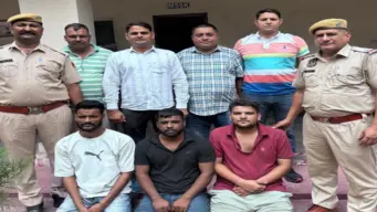 अपहरण कर 2 करोड़ की फिरौती मांगने वाली गैंग के तीन बदमाश गिरफ्तार