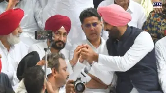 Sachin Pilot 'unites' Congress; brings Channi and Warring together on one stage