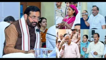 Nayab Saini reviews public grievances at Gurugram committee meeting, issues directions