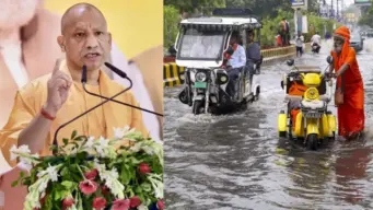 UP में भारी बारिश से बिगड़े हालात, CM योगी ने 24 घंटे में मुआवजा देने के दिए निर्देश, कई जिलों में रेड अलर्ट